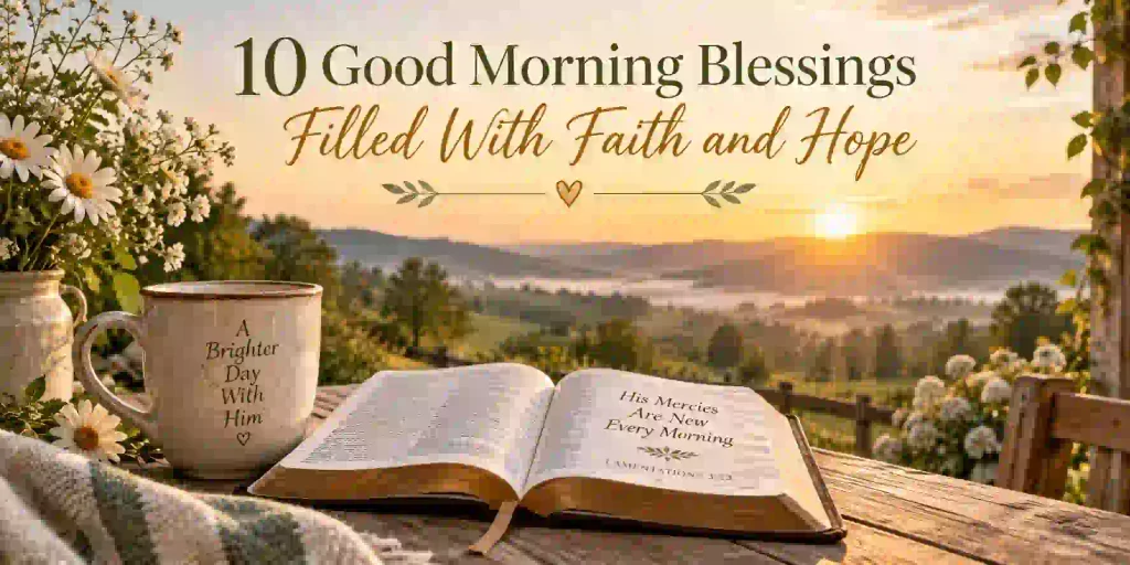 10 Good Morning Blessings Filled With Faith and Hope