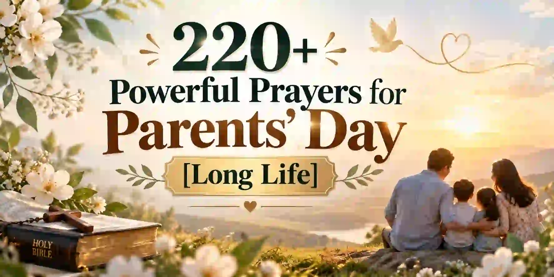 220+ Powerful Prayers for Parents’ Day [Long Life]