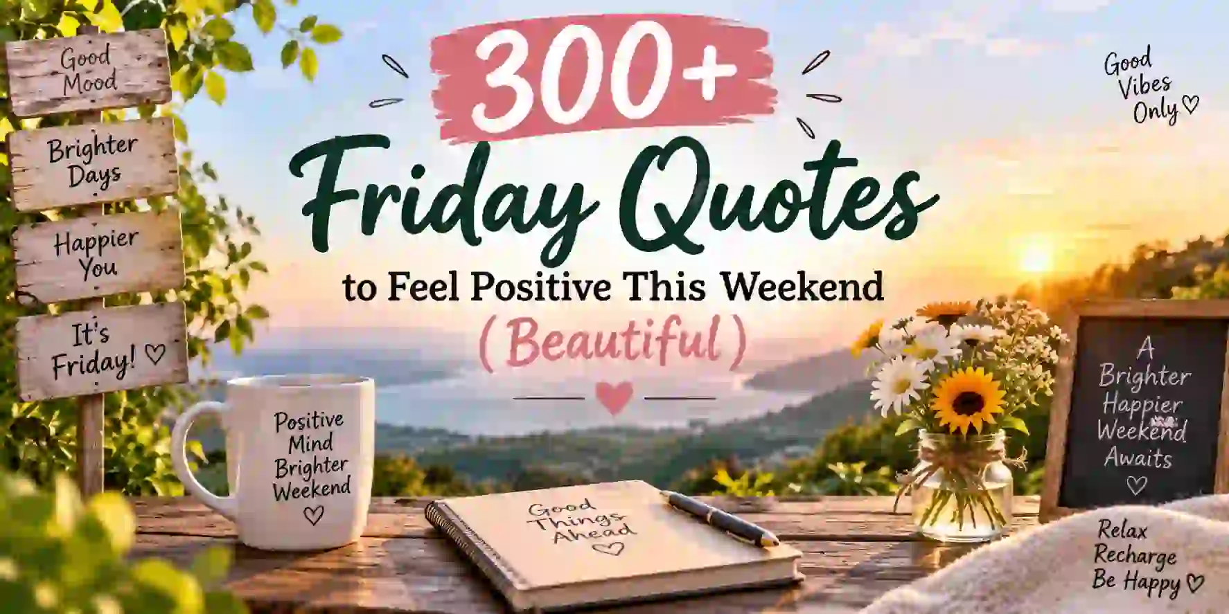 300+ Friday Quotes to Feel Positive This Weekend (Beautiful)
