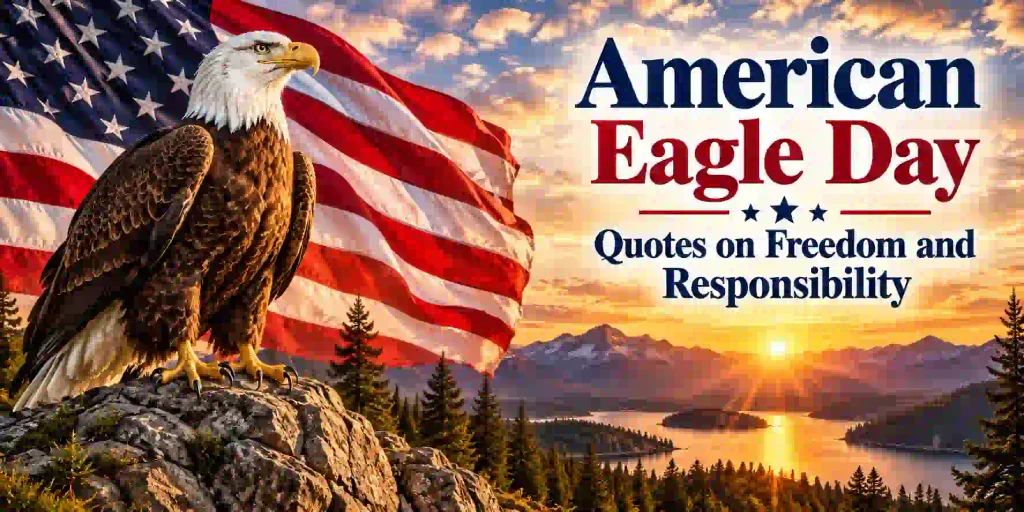 American Eagle Day Quotes on Freedom and Responsibility