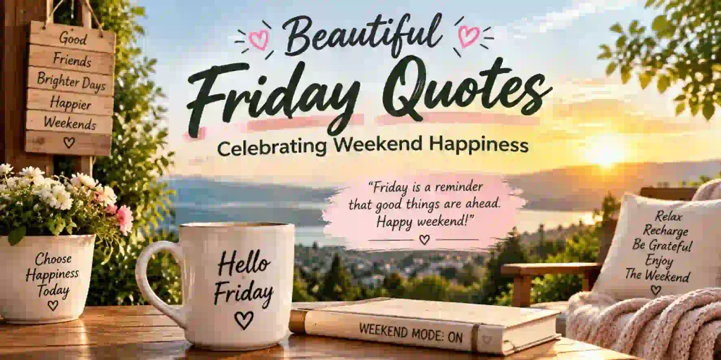 Beautiful Friday Quotes Celebrating Weekend Happiness