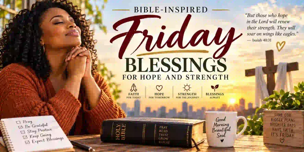 Bible-Inspired African American Friday Blessings for Hope and Strength