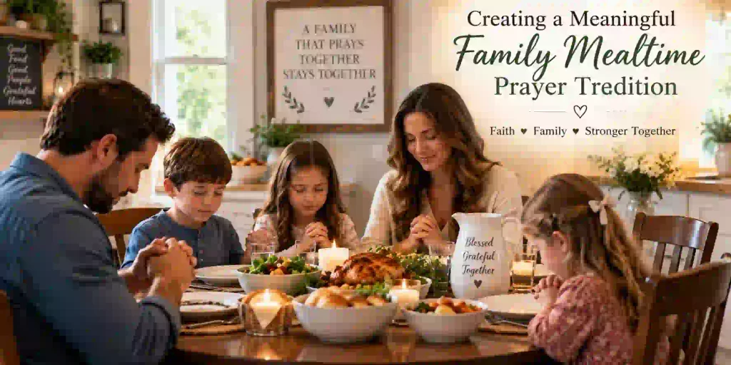 Creating a Meaningful Family Mealtime Prayer Tradition