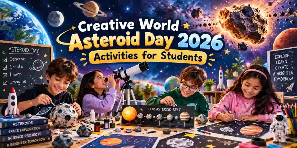 Creative World Asteroid Day 2026 Activities for Students