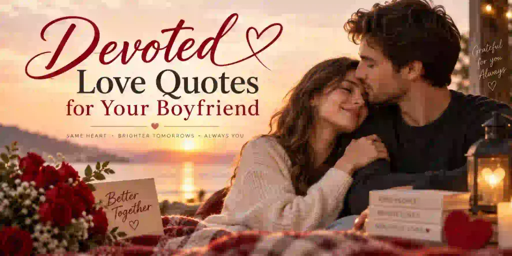 Devoted Love Quotes for Your Boyfriend