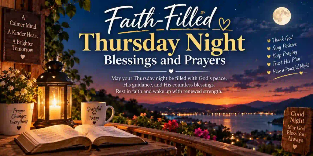 Faith-Filled Thursday Night Blessings and Prayers