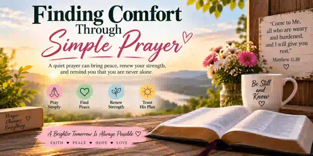 Finding Comfort Through Simple Prayer