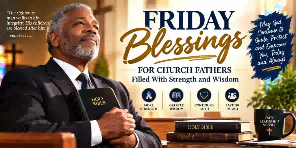 Friday Blessings for Church Fathers Filled With Strength and Wisdom