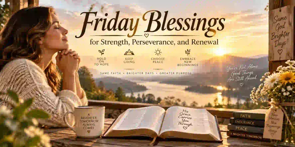 Friday Blessings for Strength, Perseverance, and Renewal