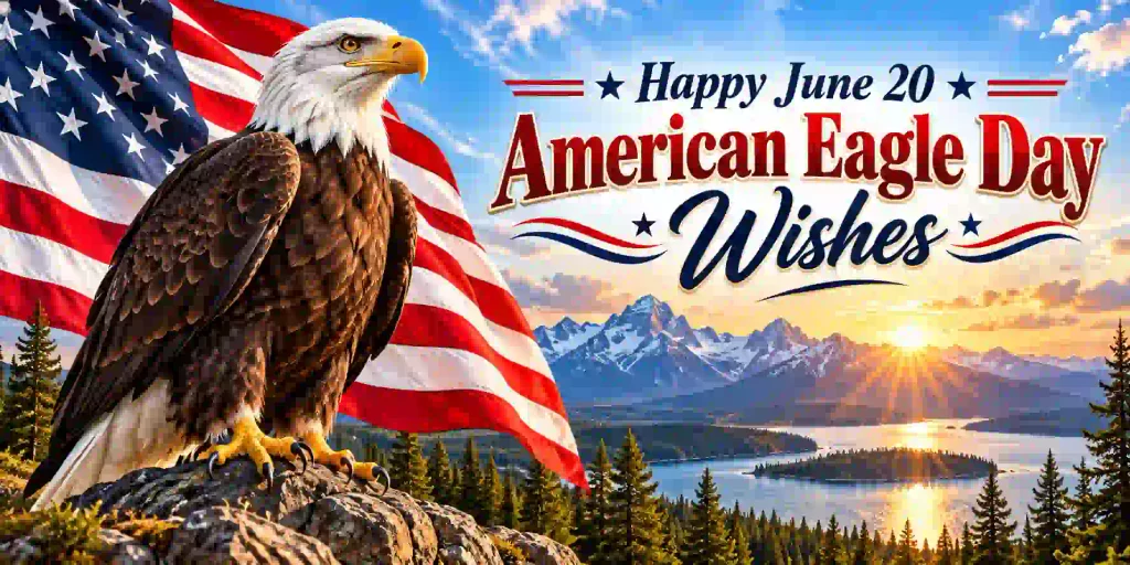 Happy June 20 American Eagle Day Wishes