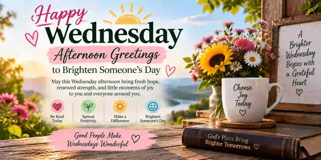 Happy Wednesday Afternoon Greetings to Brighten Someone’s Day