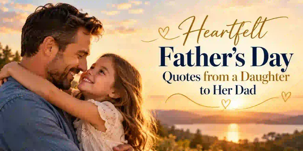 Heartfelt Father’s Day Quotes from a Daughter to Her Dad
