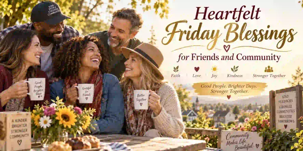 Heartfelt Friday Blessings for Friends and Community