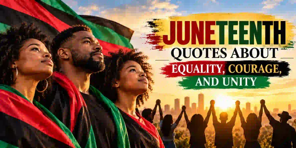 Juneteenth Quotes About Equality, Courage, and Unity