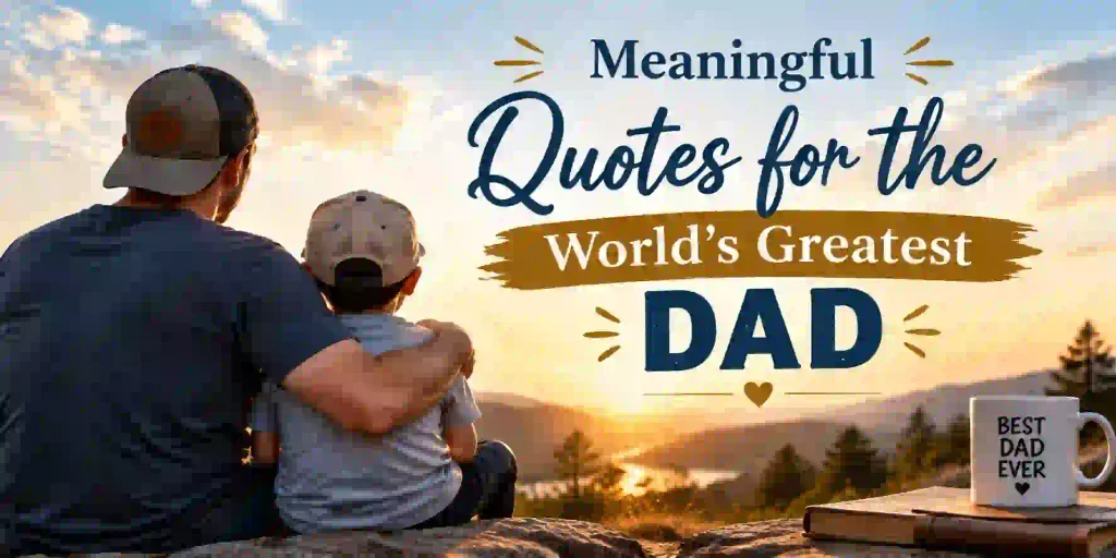 Meaningful Quotes for the World’s Greatest Dad