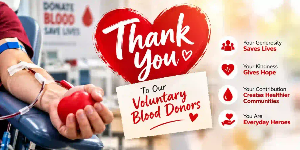 Meaningful Thank-You Messages for Voluntary Blood Donors