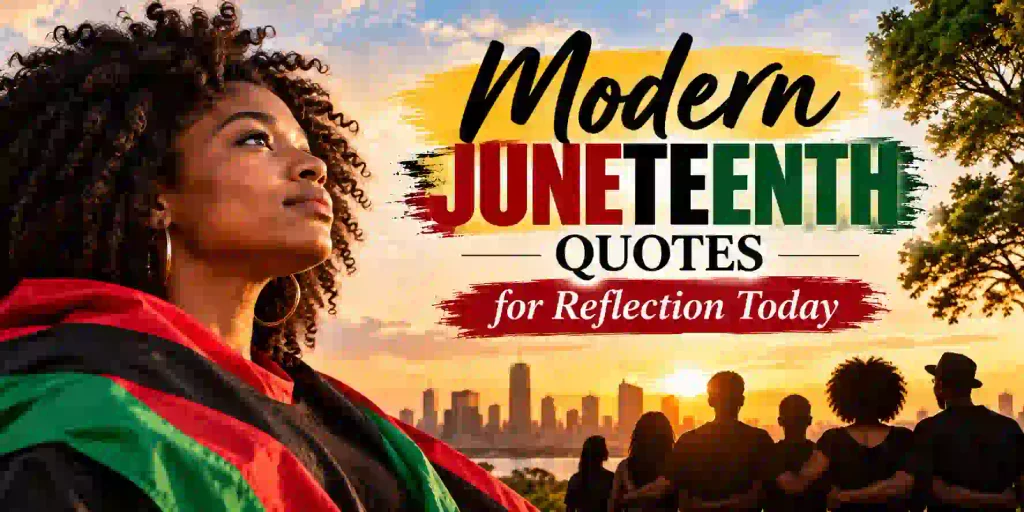 Modern Juneteenth Quotes for Reflection Today