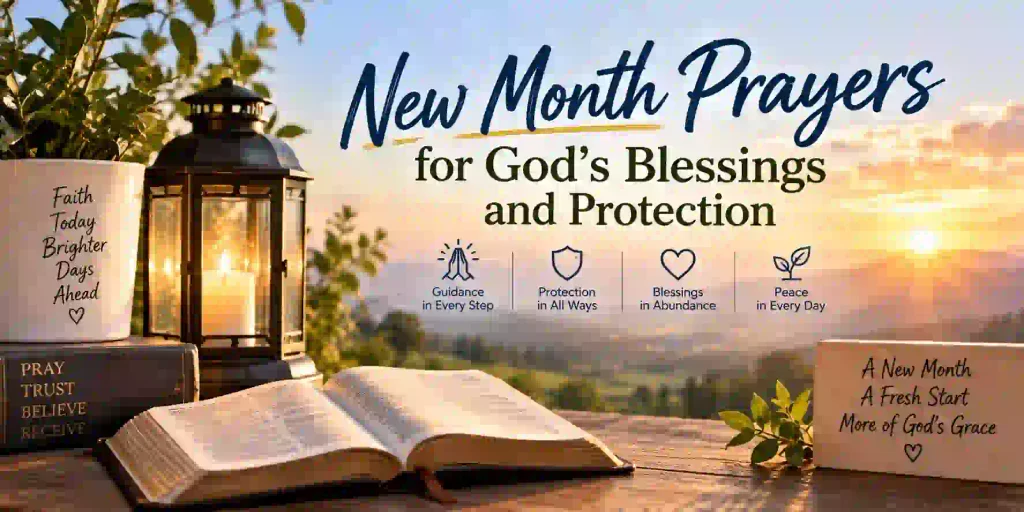 New Month Prayers for God’s Blessings and Protection