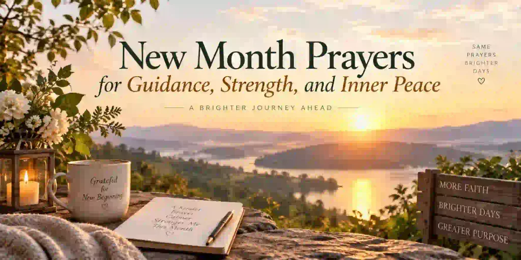 New Month Prayers for Guidance, Strength, and Inner Peace