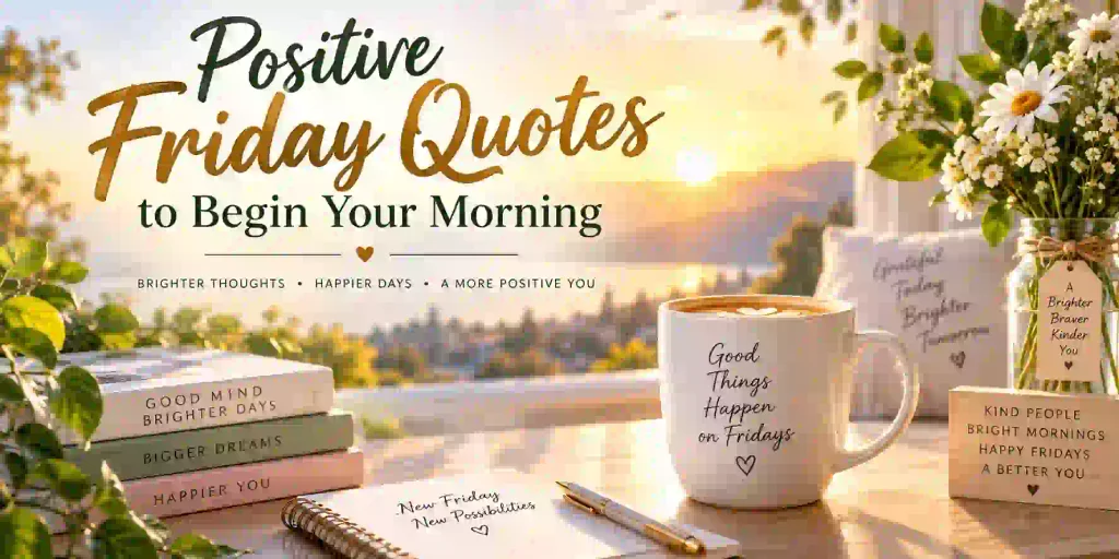 Positive Friday Quotes to Begin Your Morning
