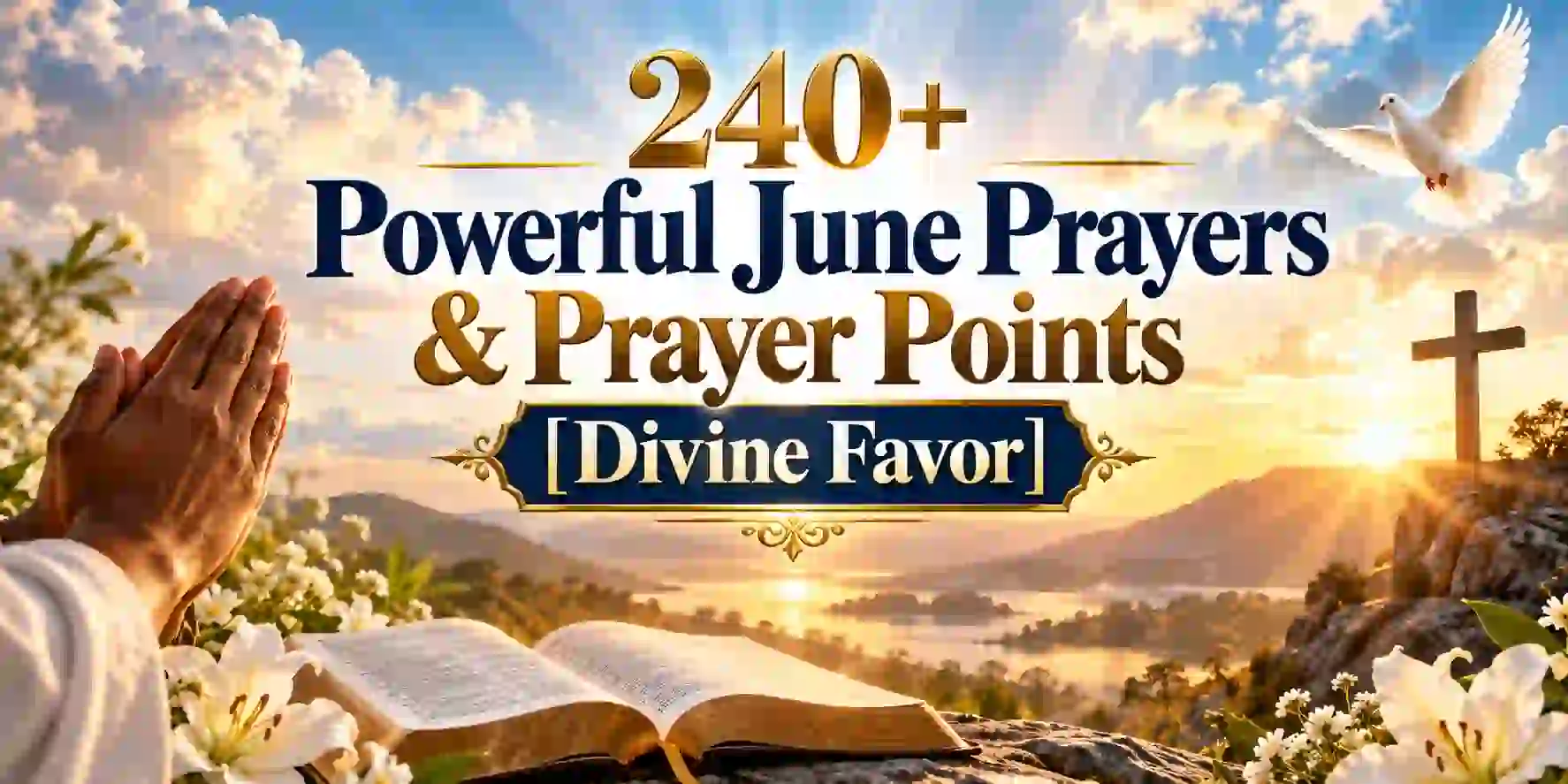 240+ Powerful June Prayers & Prayer Points [Divine Favor]