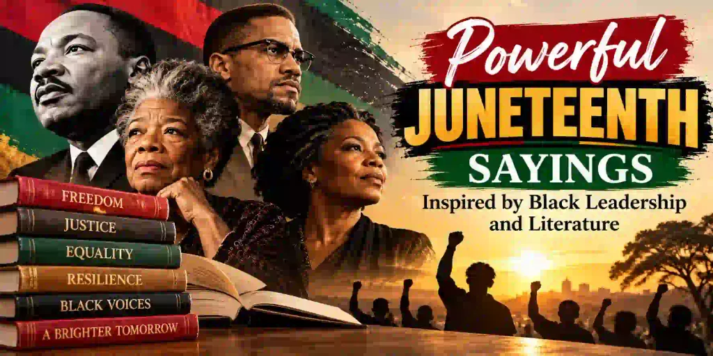 Powerful Juneteenth Sayings Inspired by Black Leadership and Literature