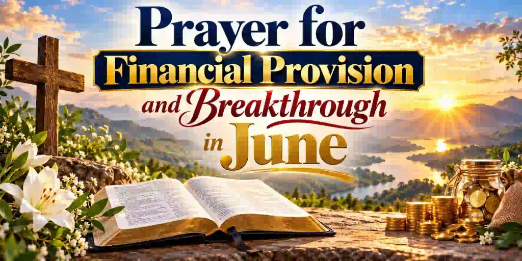 Prayer for Financial Provision and Breakthrough in June