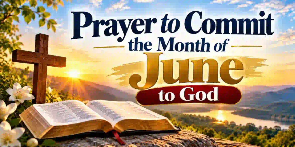 Prayer to Commit the Month of June to God