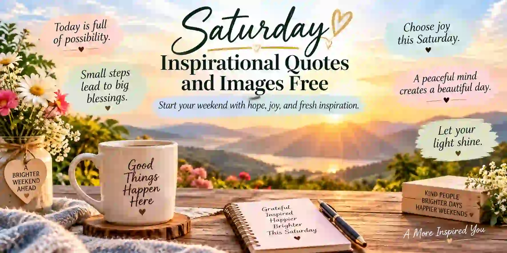 Saturday Inspirational Quotes and Images Free
