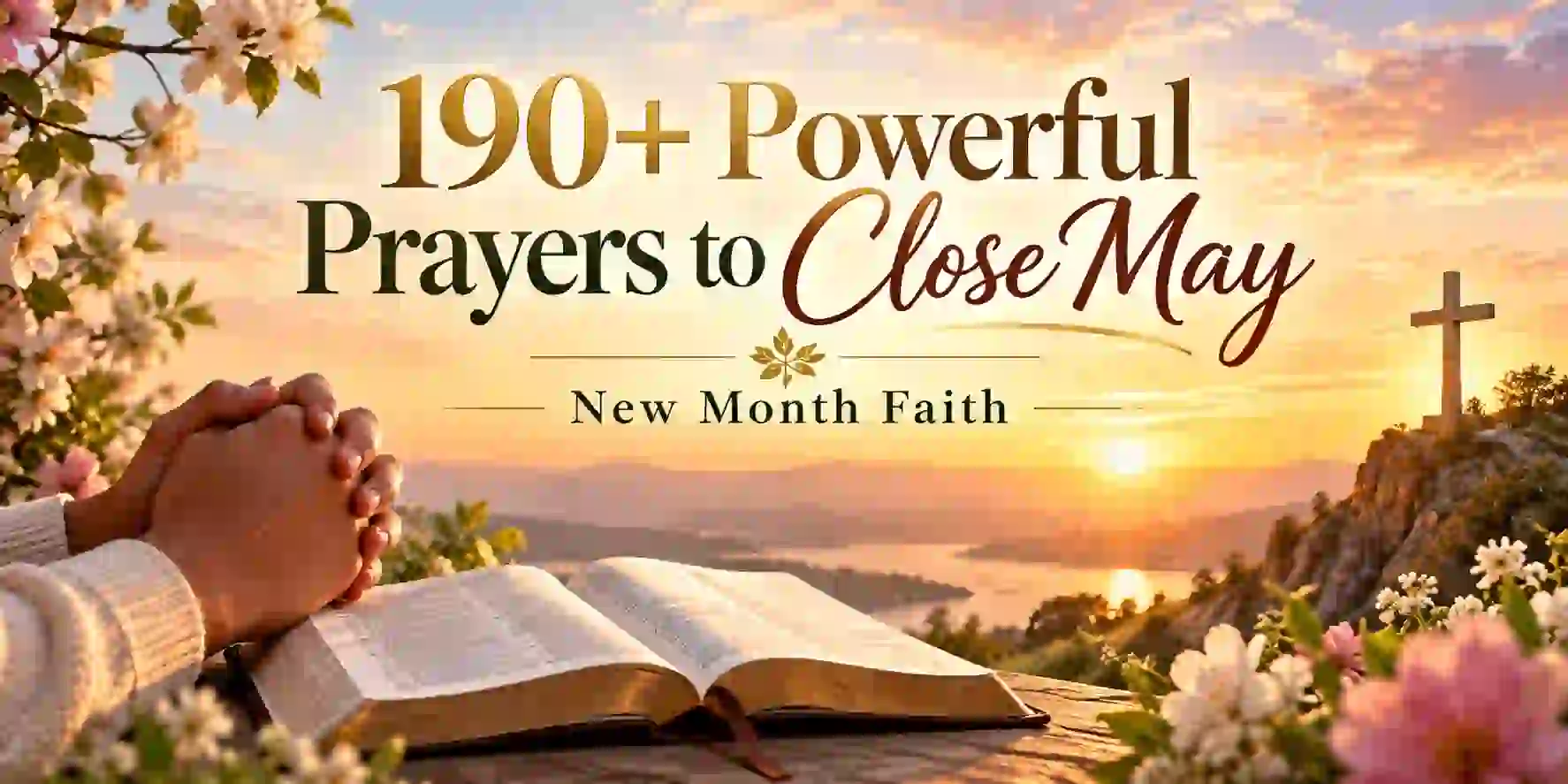 190+ Powerful Prayers to Close May [New Month Faith]