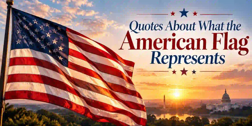 Quotes About What the American Flag Represents
