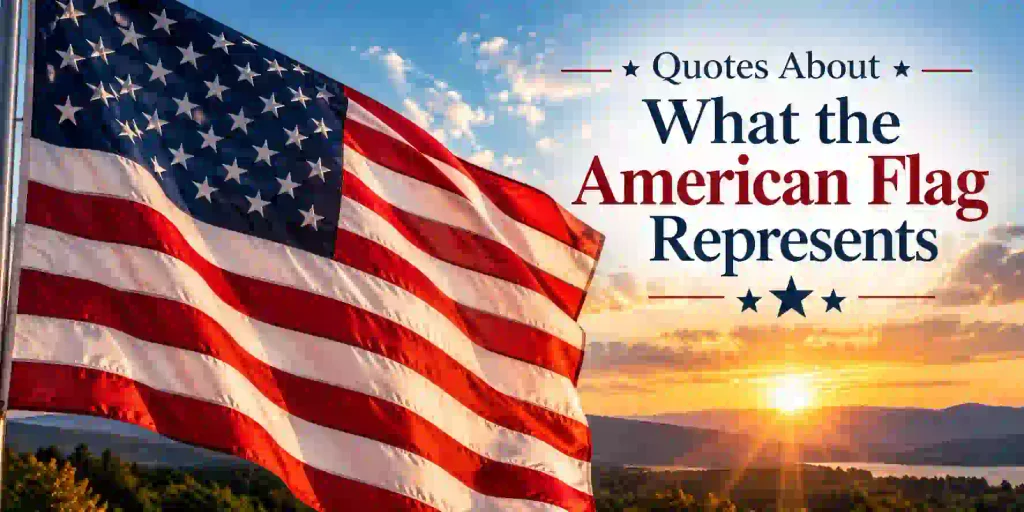 Quotes About What the American Flag Represents