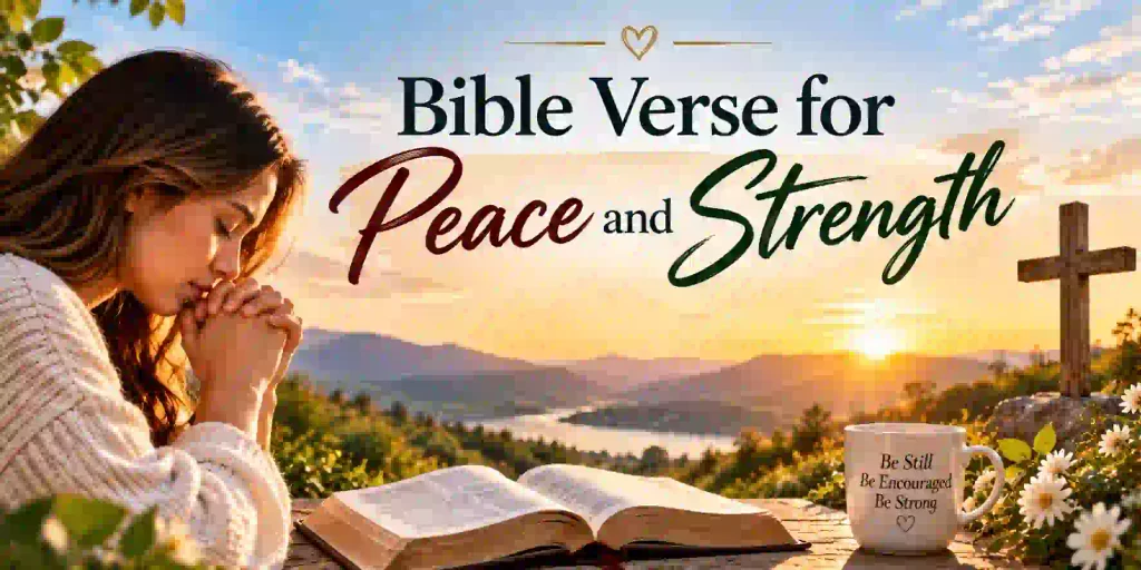 Bible Verse for Peace and Strength