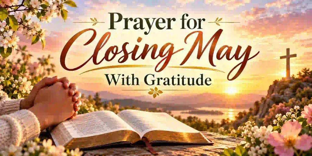 Prayer for Closing May With Gratitude