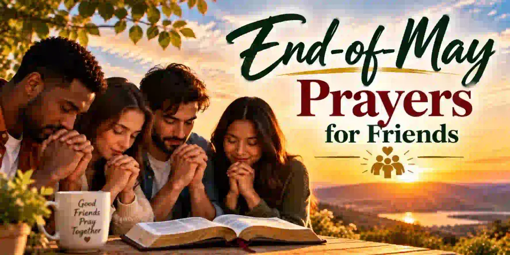 End-of-May Prayers for Friends
