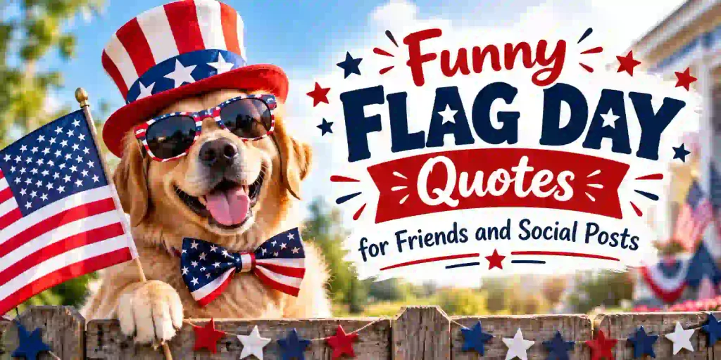 Funny Flag Day Quotes for Friends and Social Posts