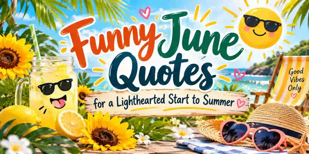 Funny June Quotes for a Lighthearted Start to Summer