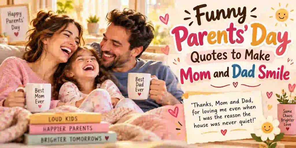 Funny Parents’ Day Quotes to Make Mom and Dad Smile