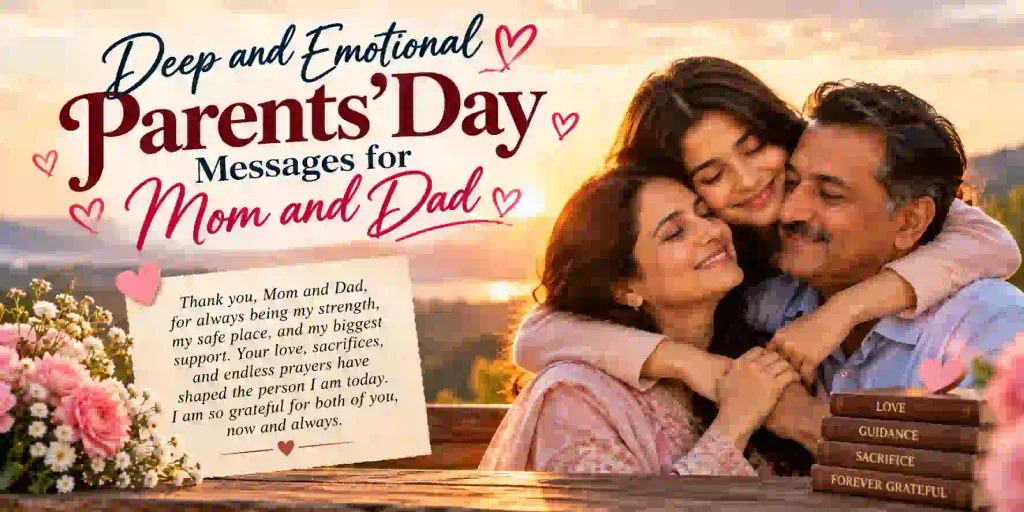 Deep and Emotional Parents’ Day Messages for Mom and Dad