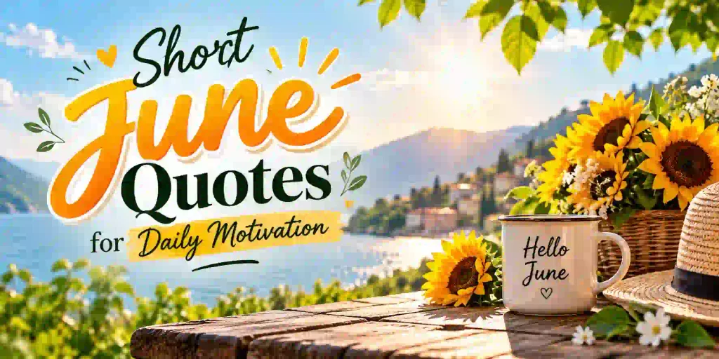 Short June Quotes for Daily Motivation