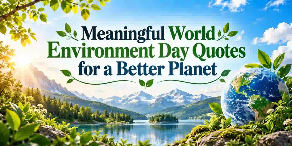 Meaningful World Environment Day Quotes for a Better Planet