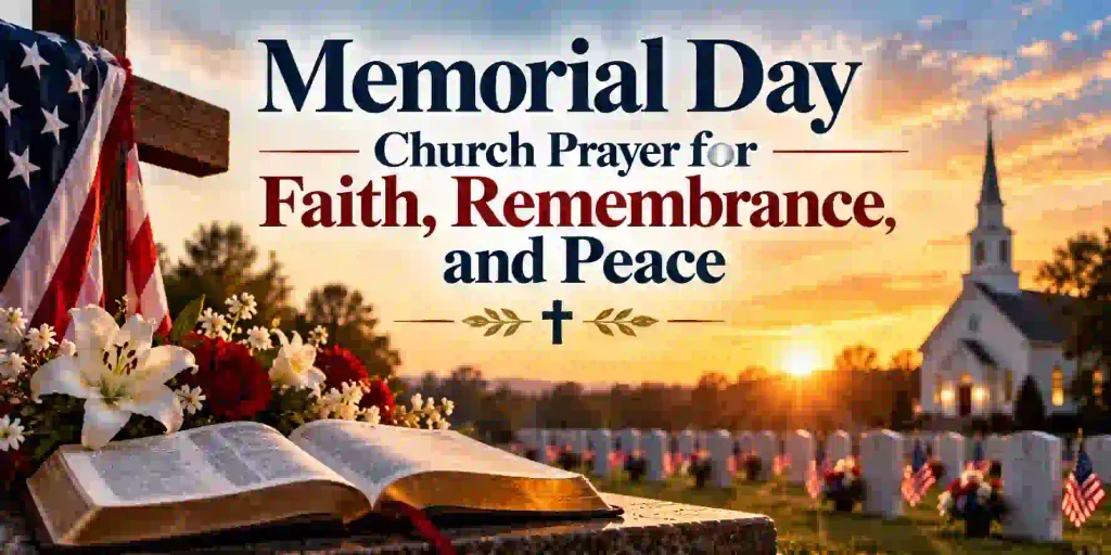 Memorial Day Church Prayer for Faith, Remembrance, and Peace