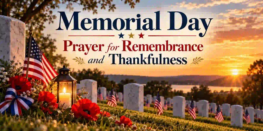 Memorial Day Prayer for Remembrance and Thankfulness
