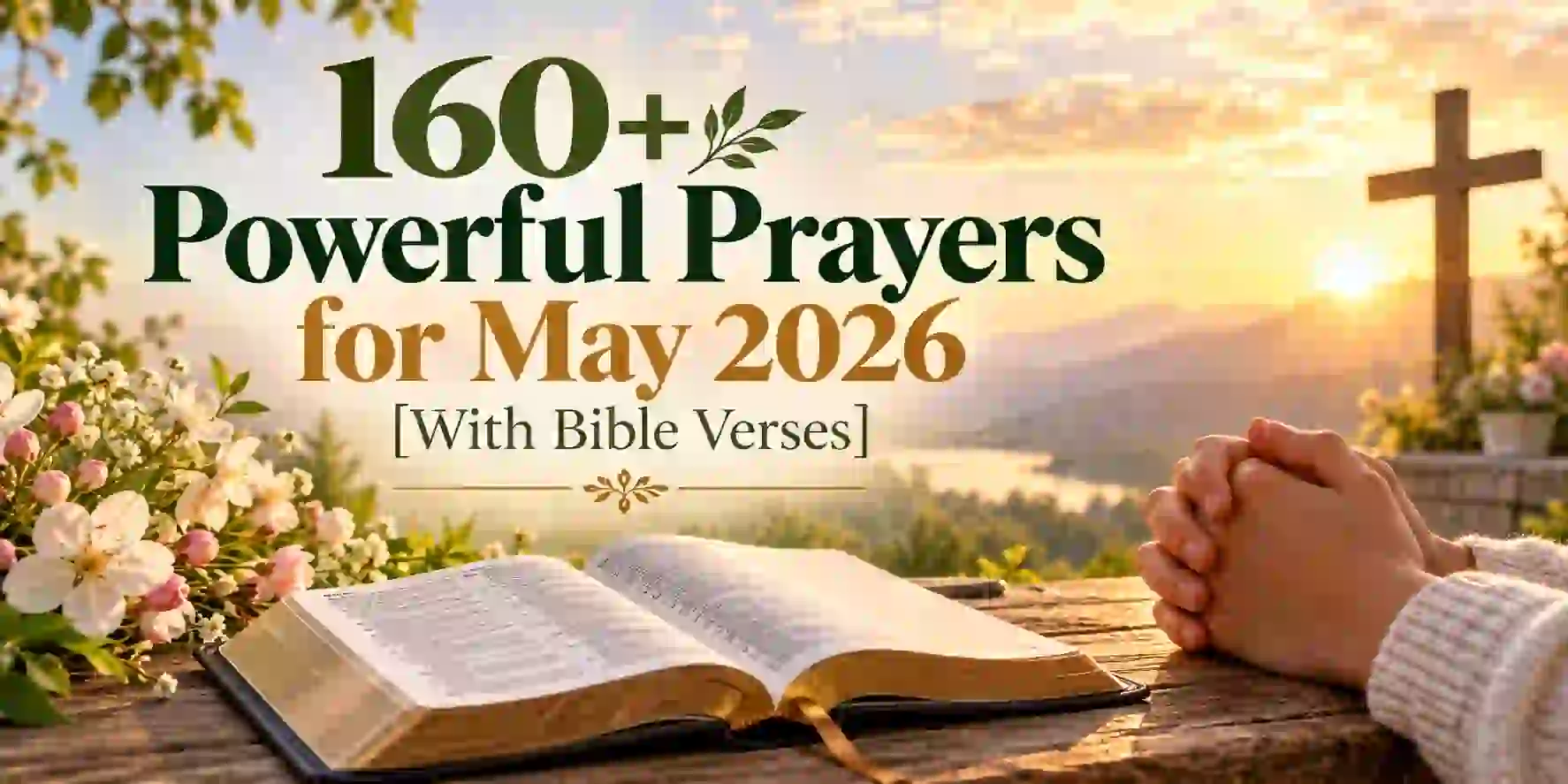 160+ Powerful Prayers for May 2026 [With Bible Verses]