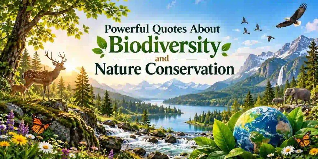 Powerful Quotes About Biodiversity and Nature Conservation