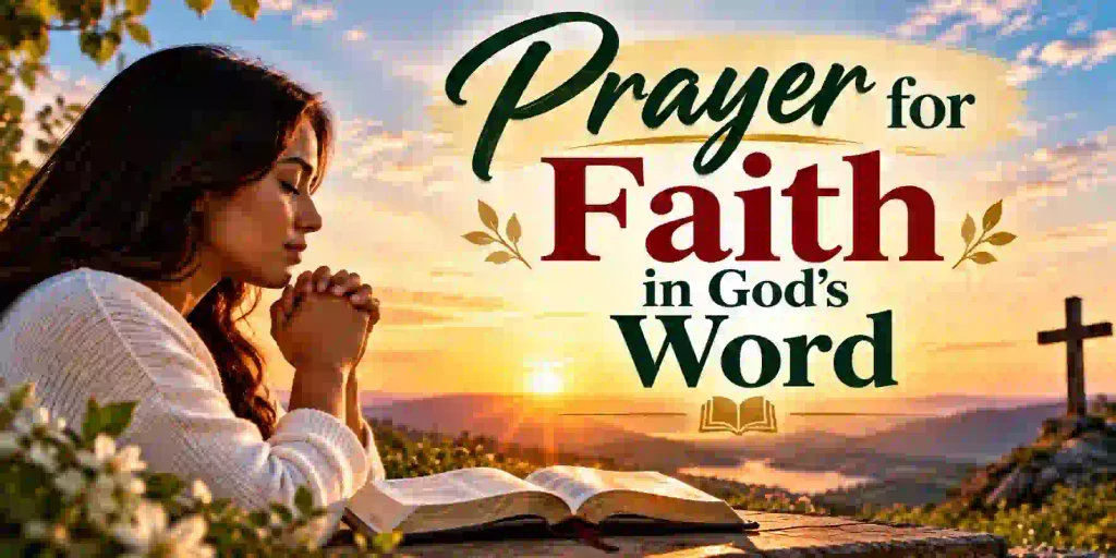 Prayer for Faith in God’s Word