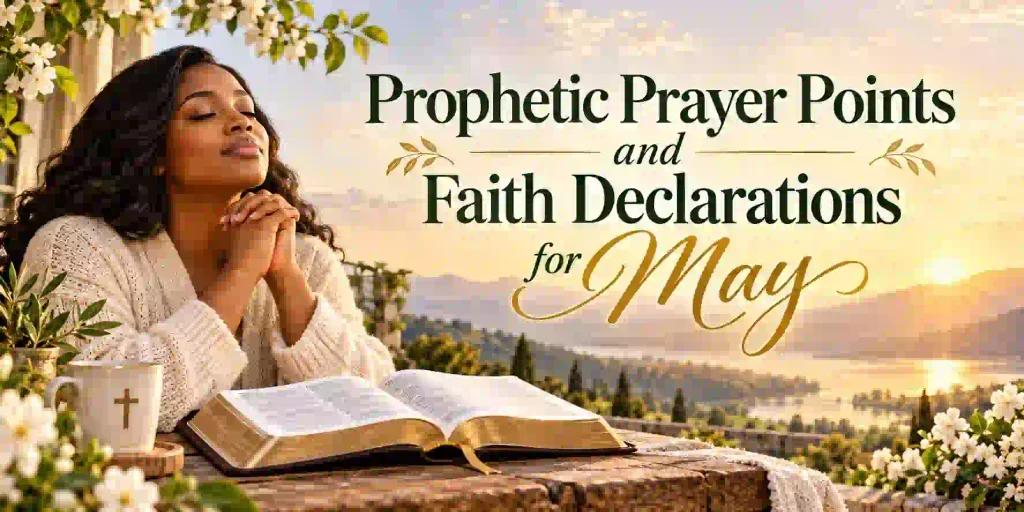 Prophetic Prayer Points and Faith Declarations for May