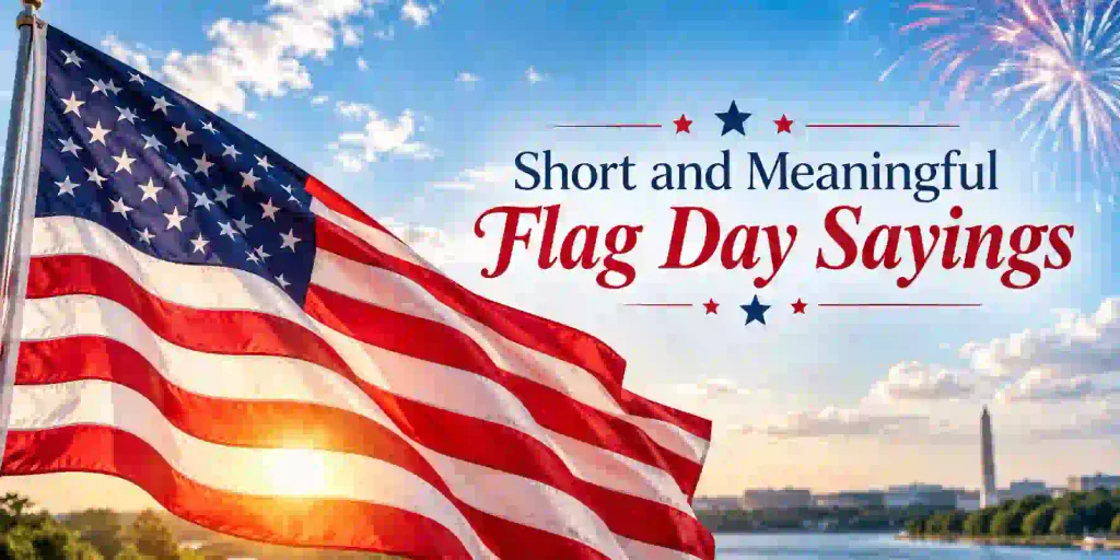 Short and Meaningful Flag Day Sayings