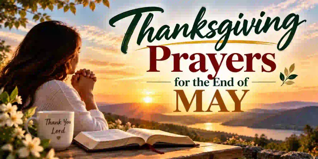 Thanksgiving Prayers for the End of May