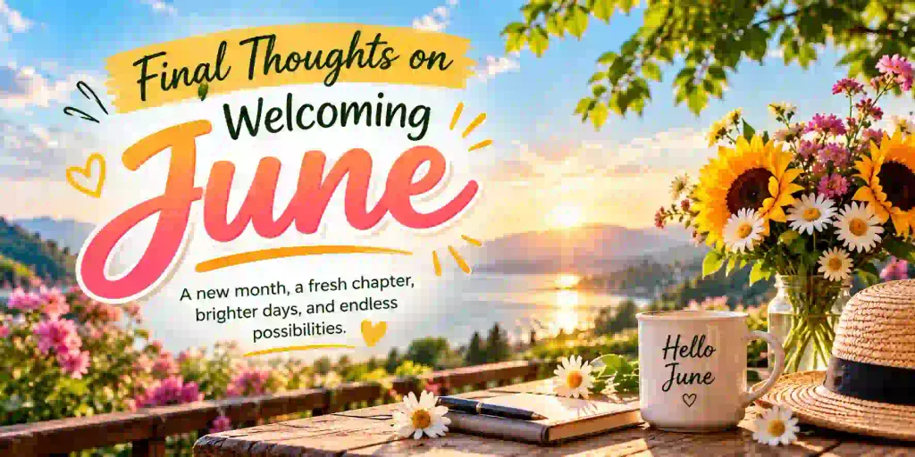 Final Thoughts on Welcoming June